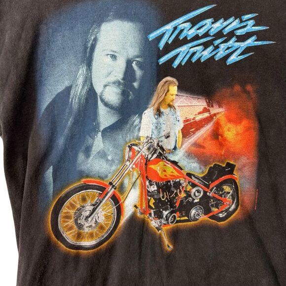 vintage medium Travis Tritt t shirt 2002 tour 2001 tshirt - Picture 1 of 12